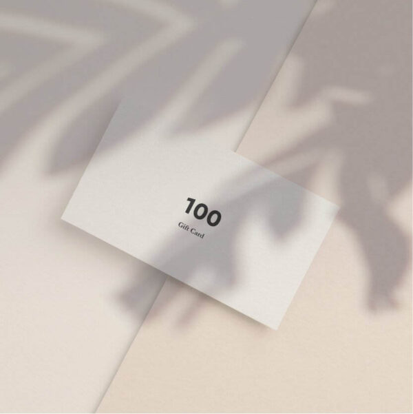 Carte cadeau physique